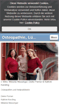 Mobile Screenshot of osteopathie-luebeck.com