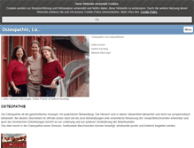 Tablet Screenshot of osteopathie-luebeck.com